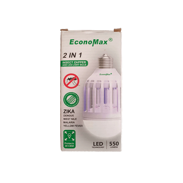 Lampe LED Economax B22 Anti-insectes 2 en 1 - 15W Lampe LED Economax B22 Anti-insectes 2 en 1 - 15W