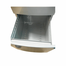 Commode de bureau à roulettes avec 3 tiroirs – Image 4