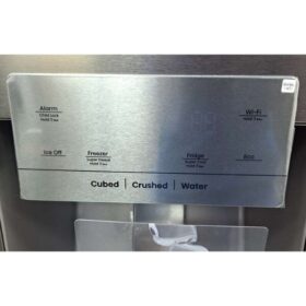 Réfrigérateur Side by Side Hisense RS-82WS4SB - 601L (avec distributeur d'eau et de glace et wifi) – Image 4