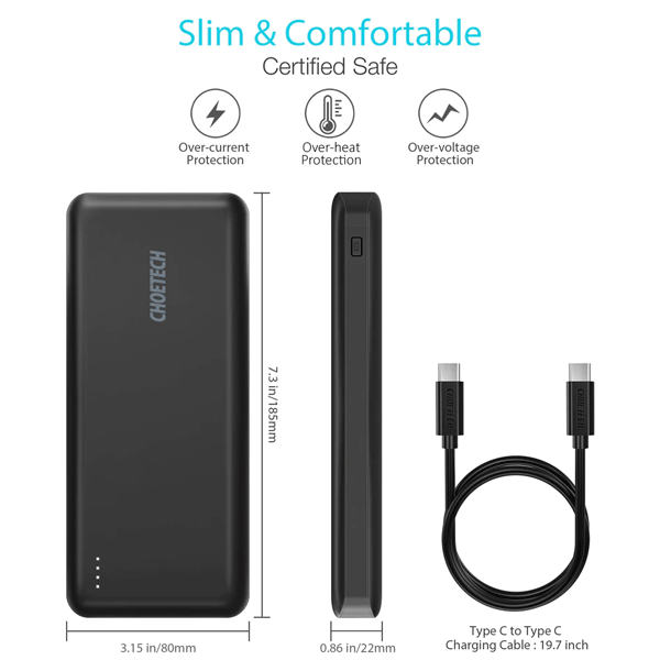PowerBank Choetech B626 - 20000mAh PowerBank Choetech B626 - 20000mAh
