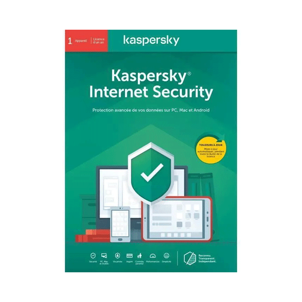 Antivirus Kaspersky internet security 2 postes Antivirus Kaspersky internet security 2 postes