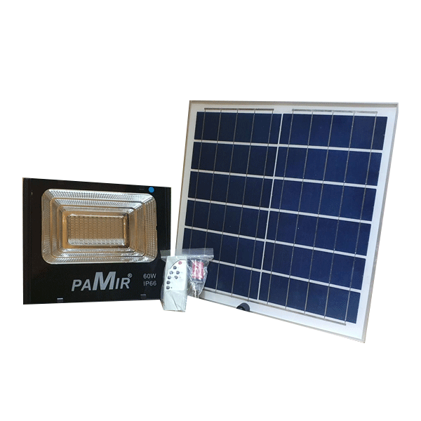 Projecteur LED solaire Pamir couleur - 60W Projecteur LED solaire Pamir couleur - 60W