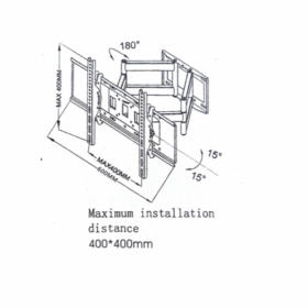 Support TV pivotant Grand Model 40"-80" – Image 2