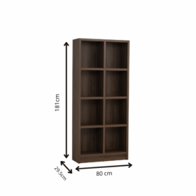Étagère de rangement DAVE 170 - 522056 (8 compartiments) – Image 9