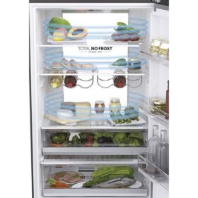 Réfrigérateur combiné Haier HTW7720ENMB- 483L - 4 Tiroirs (No Frost) – Image 5