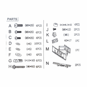 Support TV pivotant Grand Model 40"-80" – Image 3