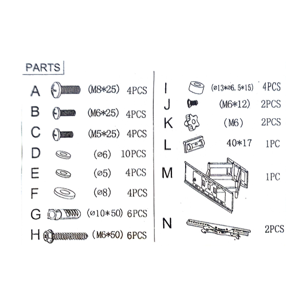 Support TV pivotant MODEL MOYEN 26"-65" Support TV pivotant MODEL MOYEN 26"-65"