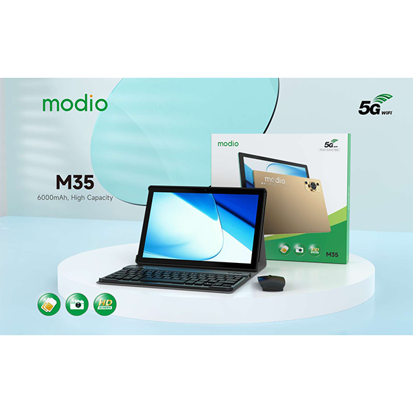 Tablette Android MODIO M35 5G 10" - 512Go - RAM 8Go Tablette Android MODIO M35 5G 10" - 512Go - RAM 8Go