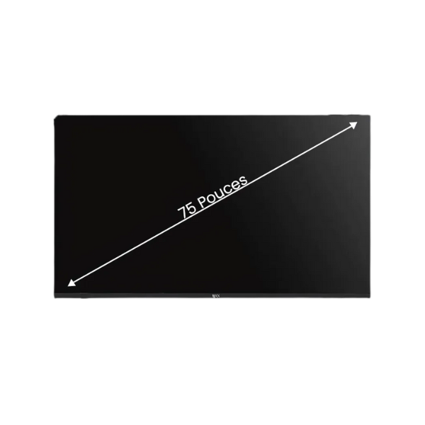 Téléviseur Roch 75" - Smart Tv 4K UHD - Android Tv - 75 pouces Téléviseur Roch 75" - Smart Tv 4K UHD - Android Tv - 75 pouces