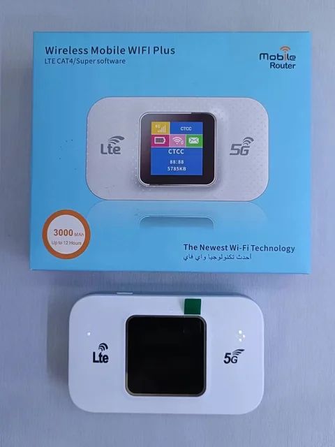 Routeur Modem Wifi de Poche 4G Unbrand – Sans Fil, Carte SIM, Batterie 3000mAh, Jusqu’à 10 Appareils Routeur Modem Wifi de Poche 4G Unbrand – Sans Fil, Carte SIM, Batterie 3000mAh, Jusqu’à 10 Appareils