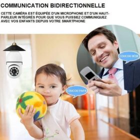Caméra de Surveillance Sans Fil + Cadeau Surprise Offert – Image 5