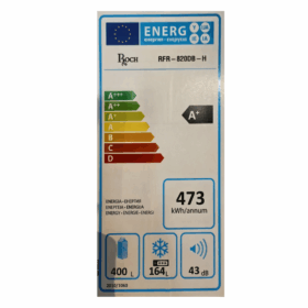 Réfrigérateur combiné Roch RFR-820DB-H -564L - 3T-No Frost – Image 7
