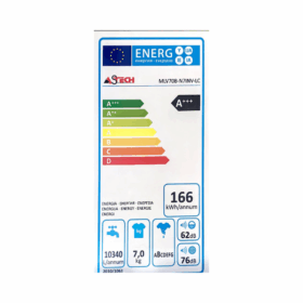 Machine à laver Astech MLV70B-N71NV-LC - 7kg -Inverter – Image 9