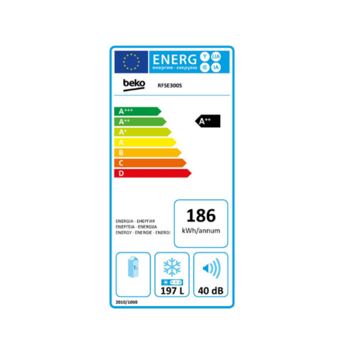 Congélateurs vertical Beko RFSE300S - 197L – Image 6