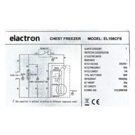 Congélateur horizontal Elactron EL108CFS - 400L – Image 6