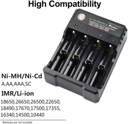 Rechargement Batterie Universel – AA & AAA, Énergie Durable & Performante Rechargement Batterie Universel – AA & AAA, Énergie Durable & Performante