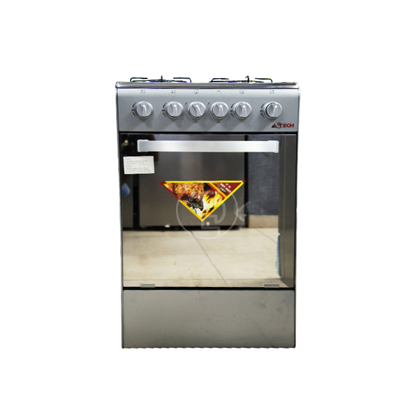 Cuisinière à gaz Astech 50x50 - 4 feux - Inox Cuisinière à gaz Astech 50x50 - 4 feux - Inox