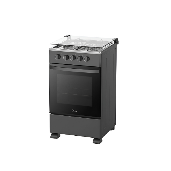 Cuisinière à gaz Midea 4G082B - 50x50 - 4 feux Cuisinière à gaz Midea 4G082B - 50x50 - 4 feux