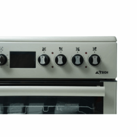 Cuisinière électrique Astech CK-78PLFOEL 60x60- 4 Feux/Inox – Image 2