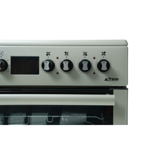 Cuisinière électrique Astech CK-78PLFOEL 60x60- 4 Feux/Inox Cuisinière électrique Astech CK-78PLFOEL 60x60- 4 Feux/Inox
