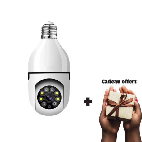 Caméra de Surveillance Sans Fil + Cadeau Surprise Offert