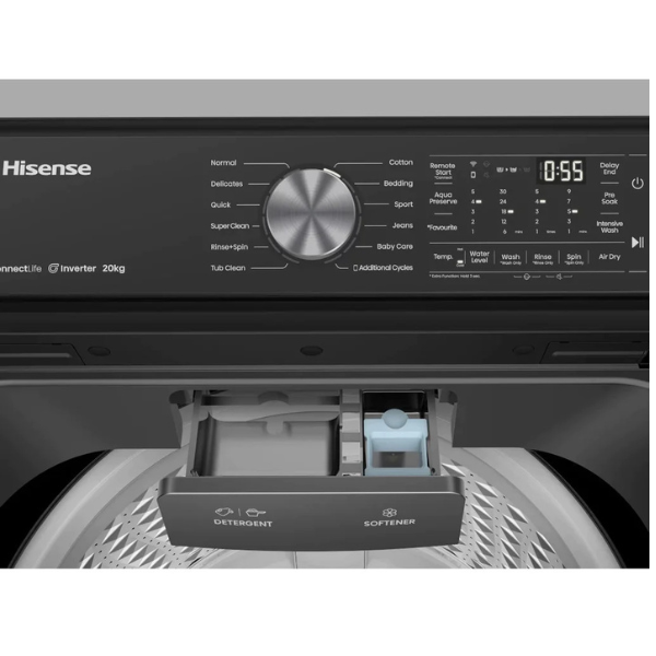 Machine à laver Hisense WT5T2025DB- 20kg Machine à laver Hisense WT5T2025DB- 20kg