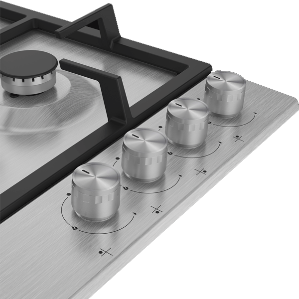 Plaque de cuisson Beko HIAW64225SX - 4 feux Plaque de cuisson Beko HIAW64225SX - 4 feux