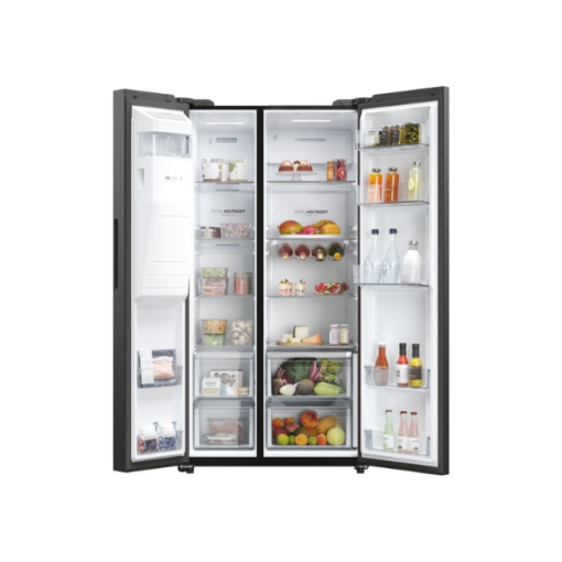 Side by Side Haier HSW59F18EIPT - 601L - (No Frost) Side by Side Haier HSW59F18EIPT - 601L - (No Frost)