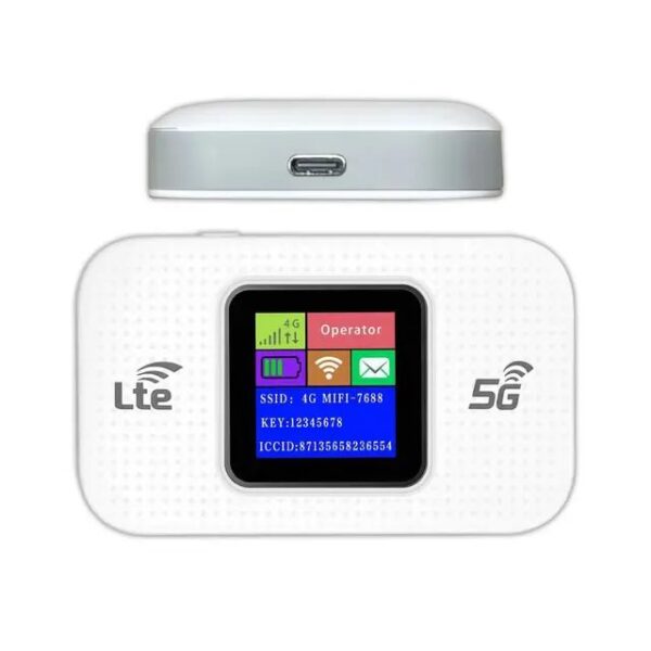 Routeur Modem Wifi de Poche Portable (Clé Internet + Routeur Modem 4G Sans Fil 150 Mbps) Routeur Modem Wifi de Poche Portable (Clé Internet + Routeur Modem 4G Sans Fil 150 Mbps)