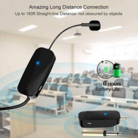 Casque Microphone Sans Fil Unbrand – Amplificateur de Voix + Haut-Parleur Intégré, Idéal pour Enseignement & Présentations – Image 6