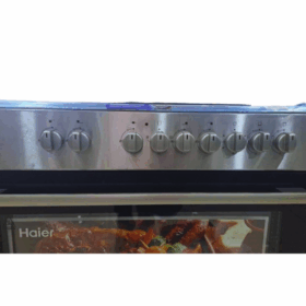 Cuisinière à gaz Haier HCR6050EGS2 90x60- 5 feux (Avec Ventilateur) – Image 3