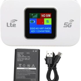 Routeur WiFi Mobile Generic 5G/4G LTE – 300 Mbps, Portable, Carte SIM, Jusqu’à 10 Utilisateurs, Compatible Smartphones & PC – Image 4