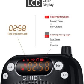SHIDUS Amplificateur de Voix Portable Sans Fil – Image 2