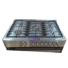 Cuisinière à gaz Haier HCR6050EGS2 90x60- 5 feux (Avec Ventilateur) – Image 5