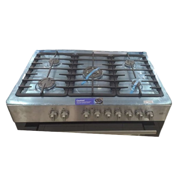 Cuisinière à gaz Haier HCR6050EGS2 90x60- 5 feux (Avec Ventilateur) Cuisinière à gaz Haier HCR6050EGS2 90x60- 5 feux (Avec Ventilateur)