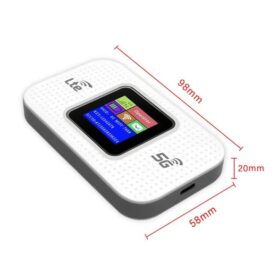 Routeur Modem Wifi de Poche 4G Unbrand – Sans Fil, Carte SIM, Batterie 3000mAh, Jusqu’à 10 Appareils – Image 4
