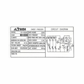 Congélateur Astech CH-920AC - 920 L – Image 9