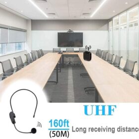 Casque Microphone Sans Fil Unbrand – Amplificateur de Voix + Haut-Parleur Intégré, Idéal pour Enseignement & Présentations – Image 5