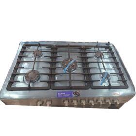 Cuisinière à gaz Haier HCR6050EGS2 90x60- 5 feux (Avec Ventilateur) – Image 4