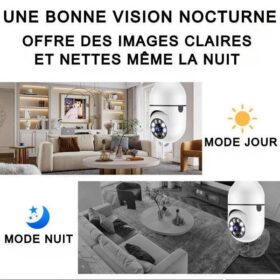 Camera Ampoule de Surveillance – Image 4