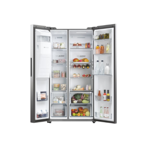 Side by side Haier HSW59F18EIMM - 601L - 2 Tiroirs (No Frost Distributeur d'eau et de Glace ) Side by side Haier HSW59F18EIMM - 601L - 2 Tiroirs (No Frost Distributeur d'eau et de Glace )