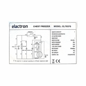 Congélateur horizontal Elactron EL75CFS - 550L – Image 8