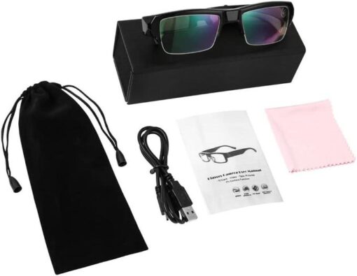 Lunettes Caméra Cachée – Full HD 1080P, Enregistrement Vidéo & Audio Discret Lunettes Caméra Cachée – Full HD 1080P, Enregistrement Vidéo & Audio Discret