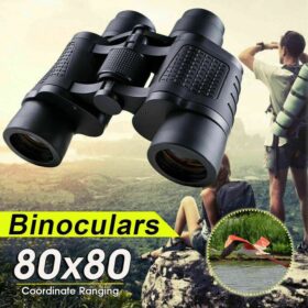 Jumelles Militaires 80x80 HD Vision Jour/Nuit 15000m – Chasse, Camping, Spectacles – Image 5