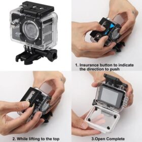 Caméra Ultra HD 4K 16MP Étanche + Télécommande + Carte MicroSD 64GB – Image 5
