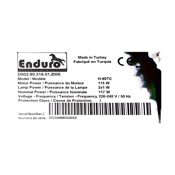 Hotte de cuisine Enduro H90TC - 90cm Hotte de cuisine Enduro H90TC - 90cm