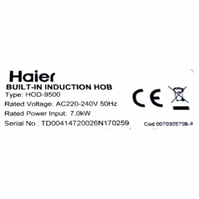 Plaque à induction Haier HOD-9500 - 4 zones – Image 4