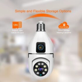 Caméra de Sécurité PTZ Sans Fil 4MP E27 – Image 8