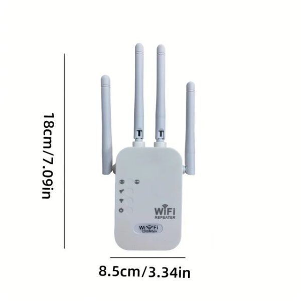 Amplificateur Wifi 1200mbps blanc 802.11a/ac/b/g/n. 2.4G/5G Amplificateur Wifi 1200mbps blanc 802.11a/ac/b/g/n. 2.4G/5G