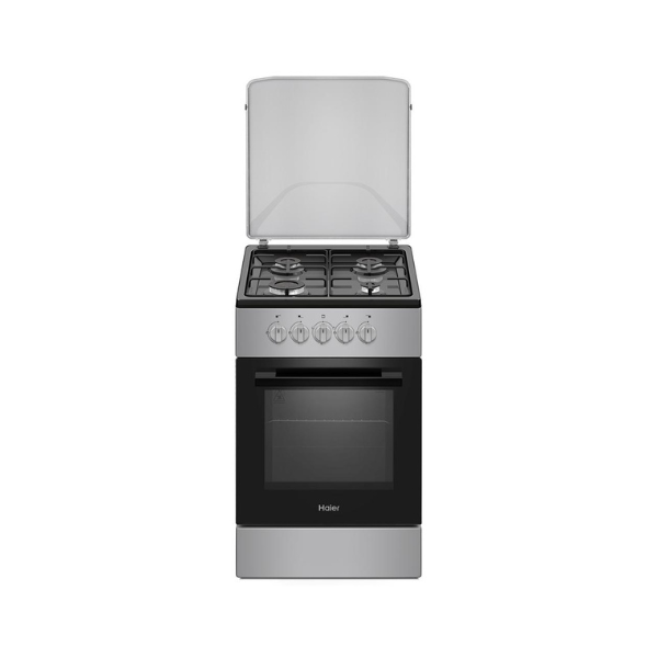 Cuisinière à gaz Haier HGR1040EGS1 50x50 - 4 feux Cuisinière à gaz Haier HGR1040EGS1 50x50 - 4 feux